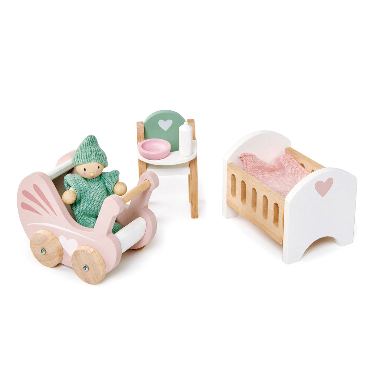 Babykamer | Poppenmeubels | Tender Leaf Toys