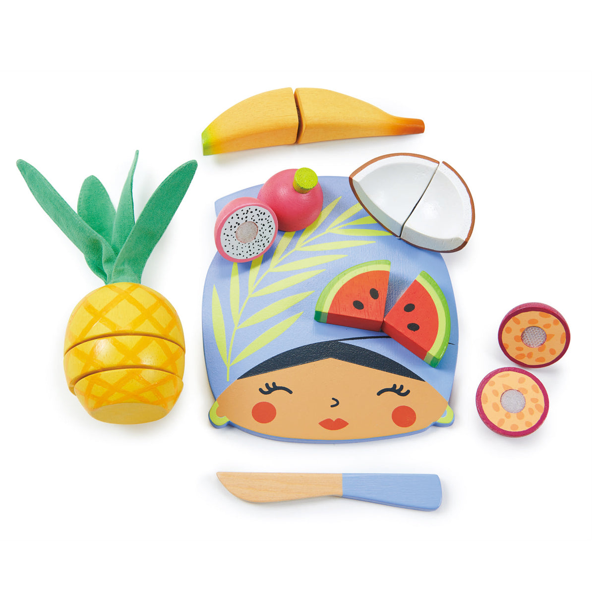 Snijplank tropisch fruit | Tender Leaf Toys