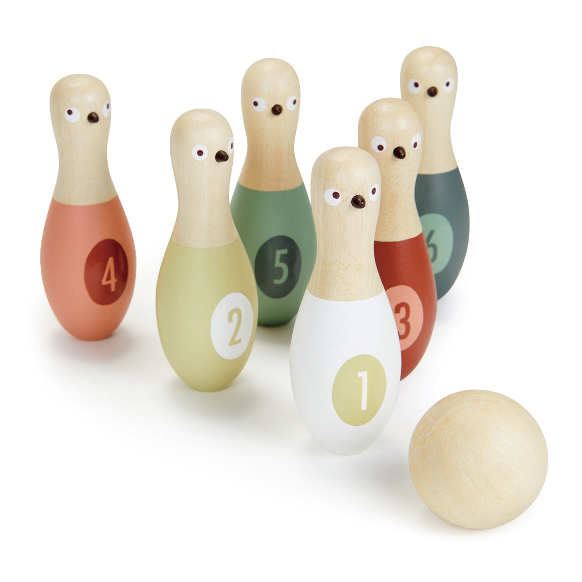 Kegelspel vogels | Tender Leaf Toys