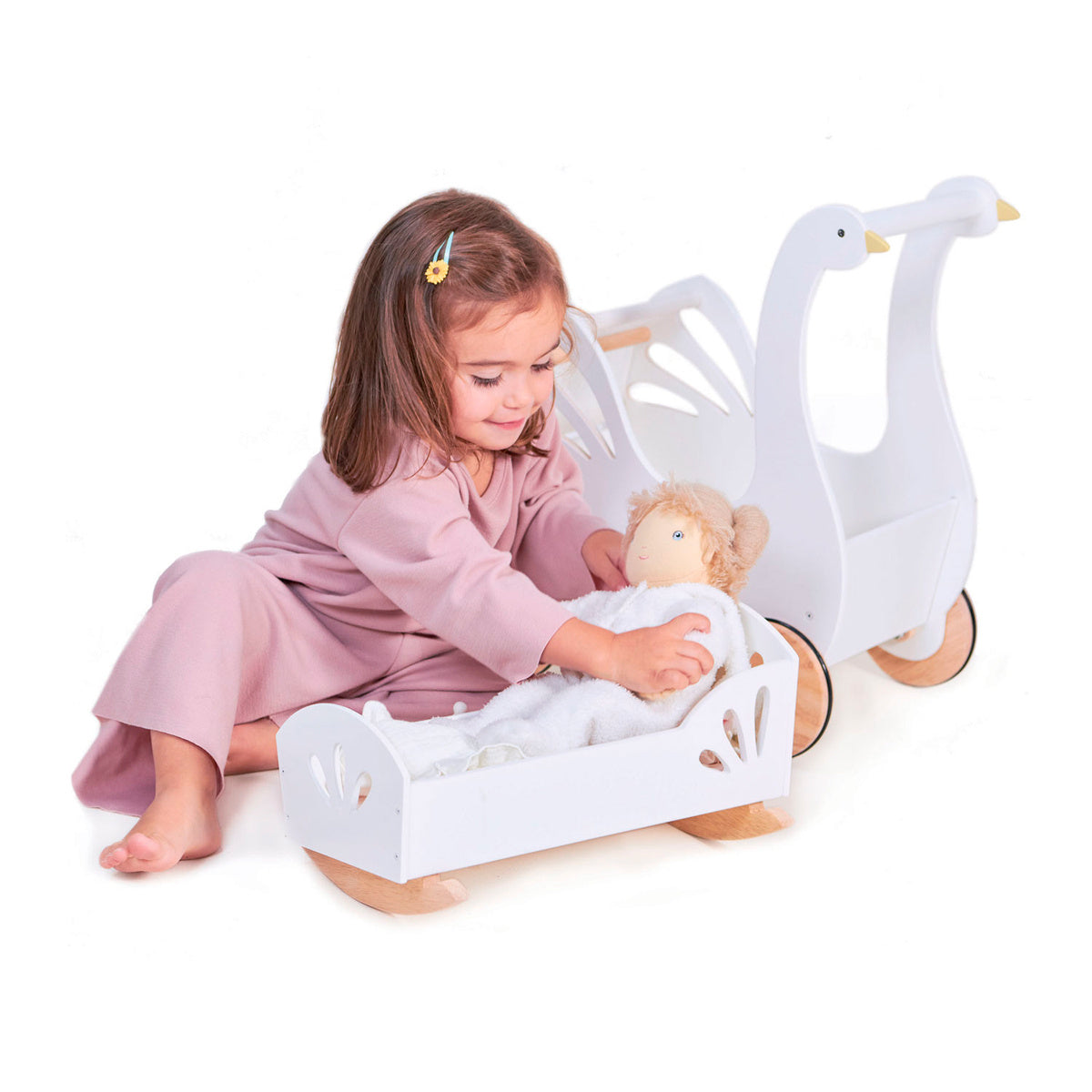 Poppenbed Sweet Swan | Tender Leaf Toys