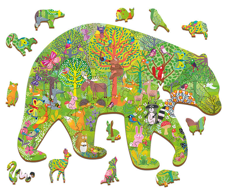 Woody Puzzel | Woud | Ludattica Puzzels