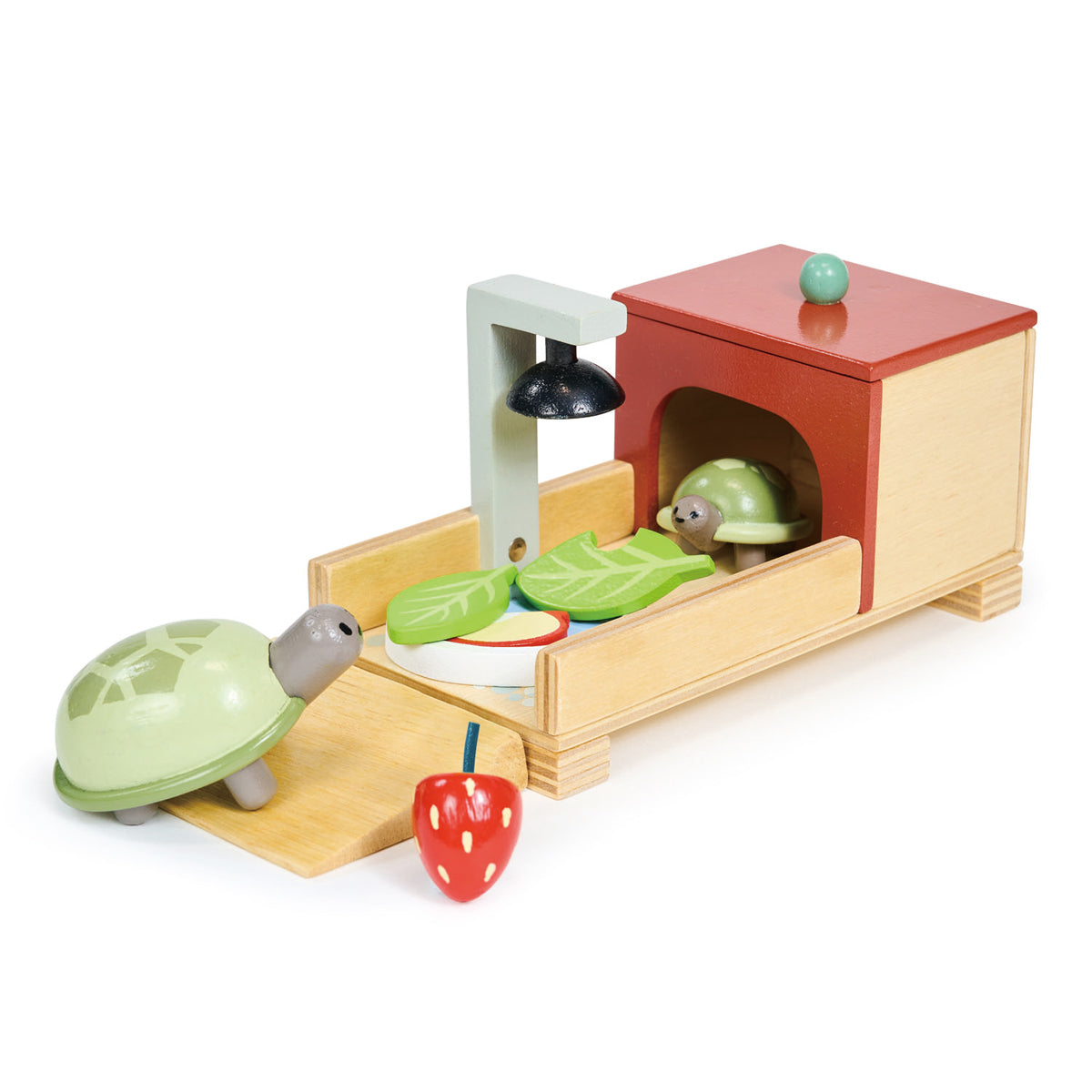 Huisdierenset Schildpad | Poppenmeubels | Tender Leaf Toys