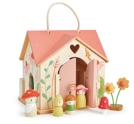 Chalet Rosewood | Poppenhuis | Tender Leaf Toys