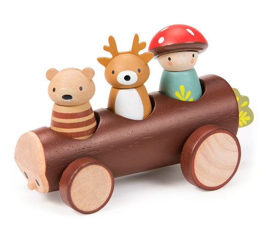 Taxi bosdieren | Tender Leaf Toys