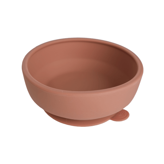Kom met zuignap | Cinnamon | Atelier Keen