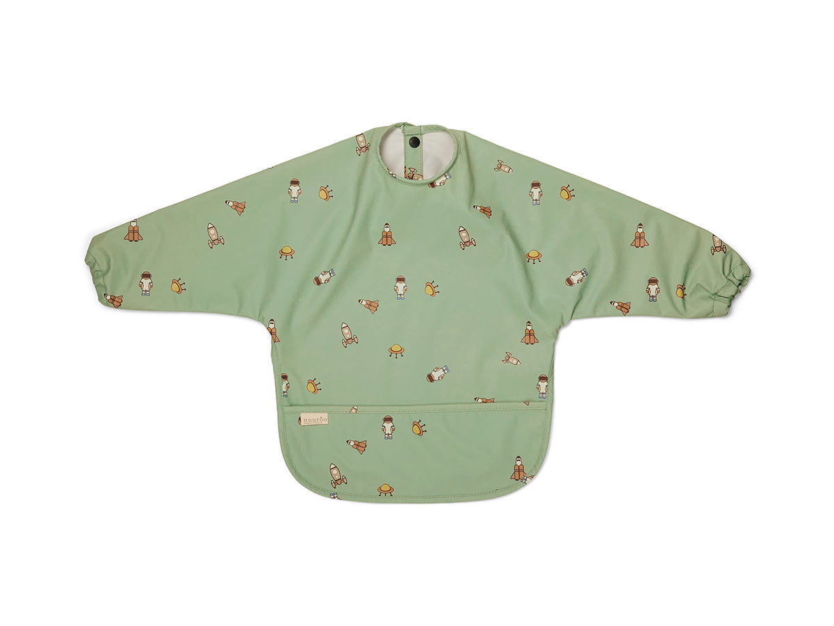Luna slab met lange mouwen | Light Green - Space | Nuuroo